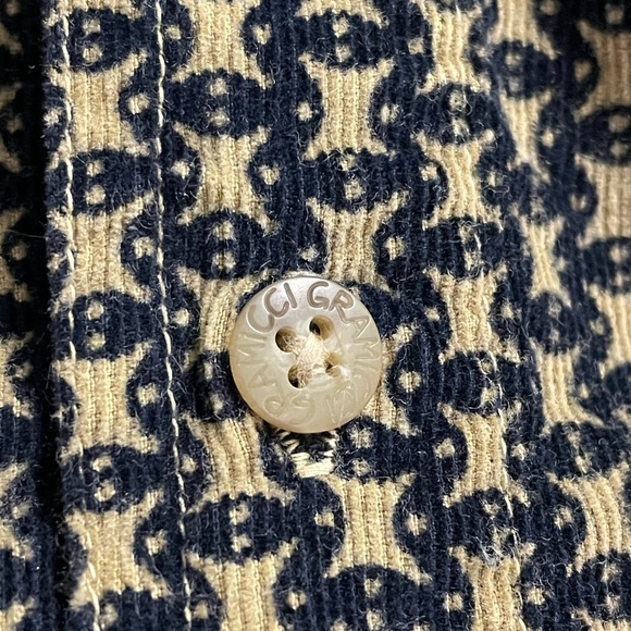 Vintage GRAMICCI Patterned Button Down Shirt Size Large - Picture 3 of 9